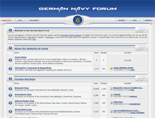 Tablet Screenshot of bismarck-class-forum.dk